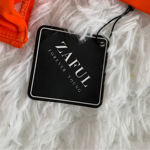 3/30$🤍 ZAFUL | 🆕 Orange underwire bikini top - Picture 5 of 6